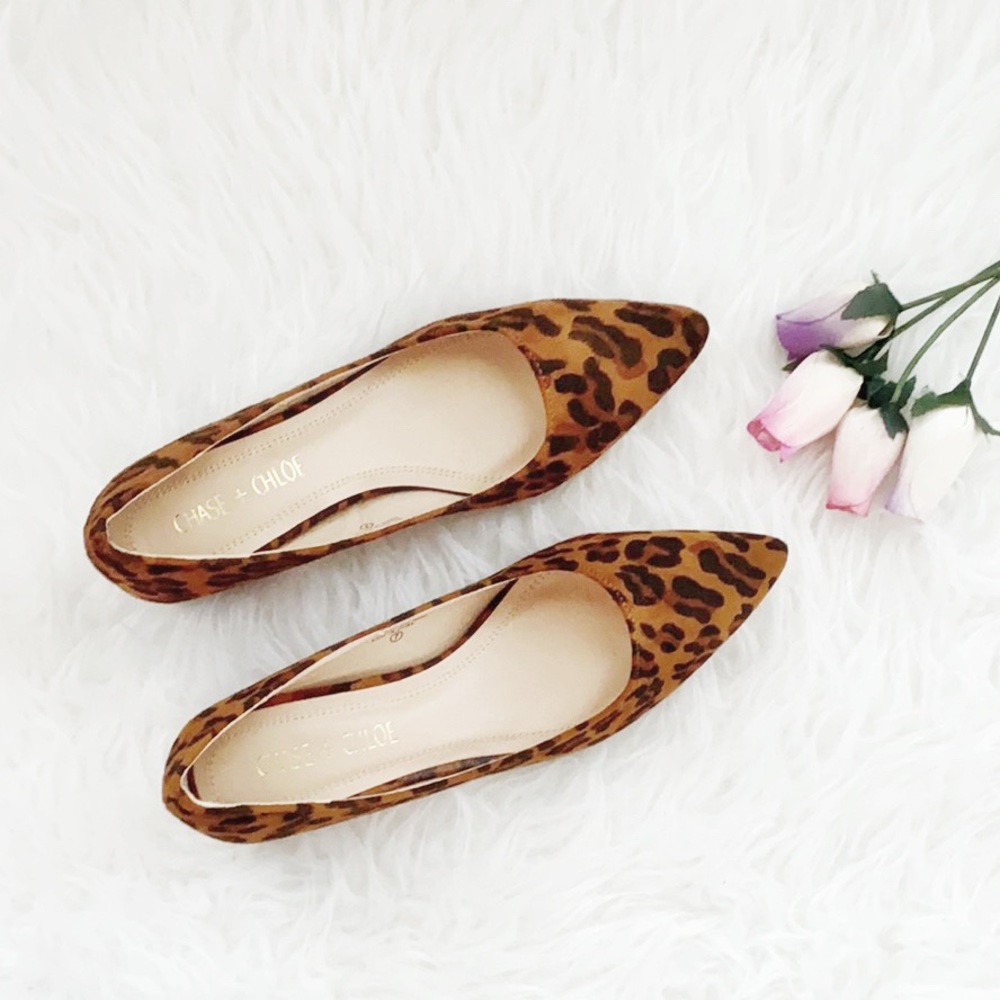 Set-your-style-standard Leopard Print Heels